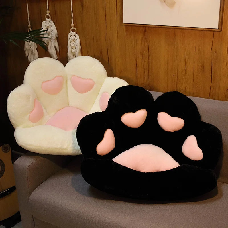 Heart-Center Kawaii Paw Cushion
