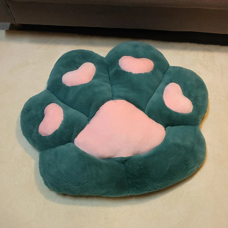 Heart-Center Kawaii Paw Cushion