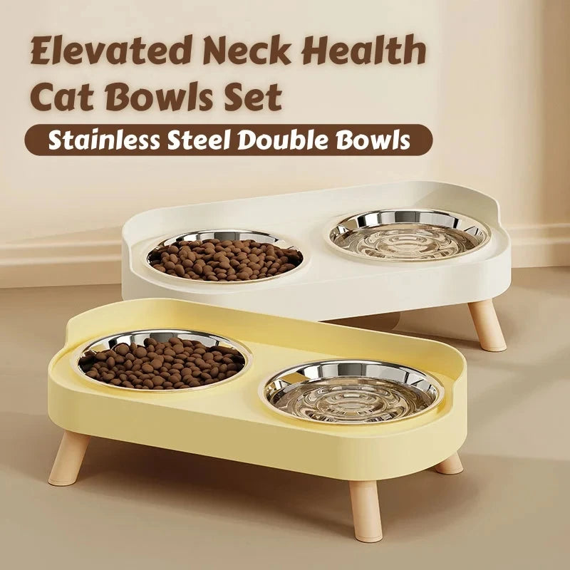 The Wellness Elevated Double Bowl