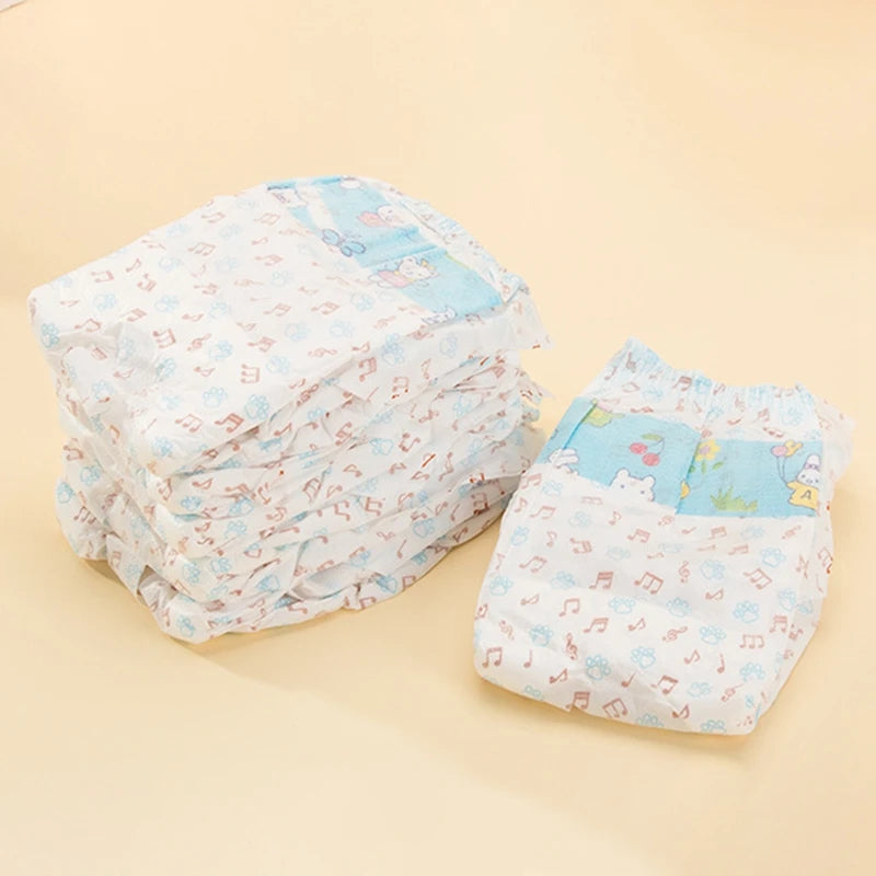 10Pcs Dog Diapers Female Dogs Sanitary Pants Male Dogs Leakproof Nappies Super Absorption Pet Menstrual Physiological Pants