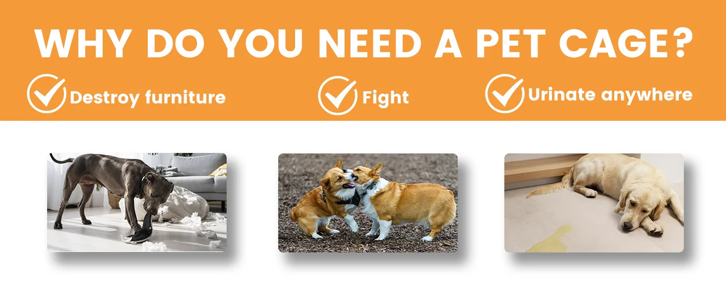 Luxury Wooden Dog Crate Furniture & Side Table